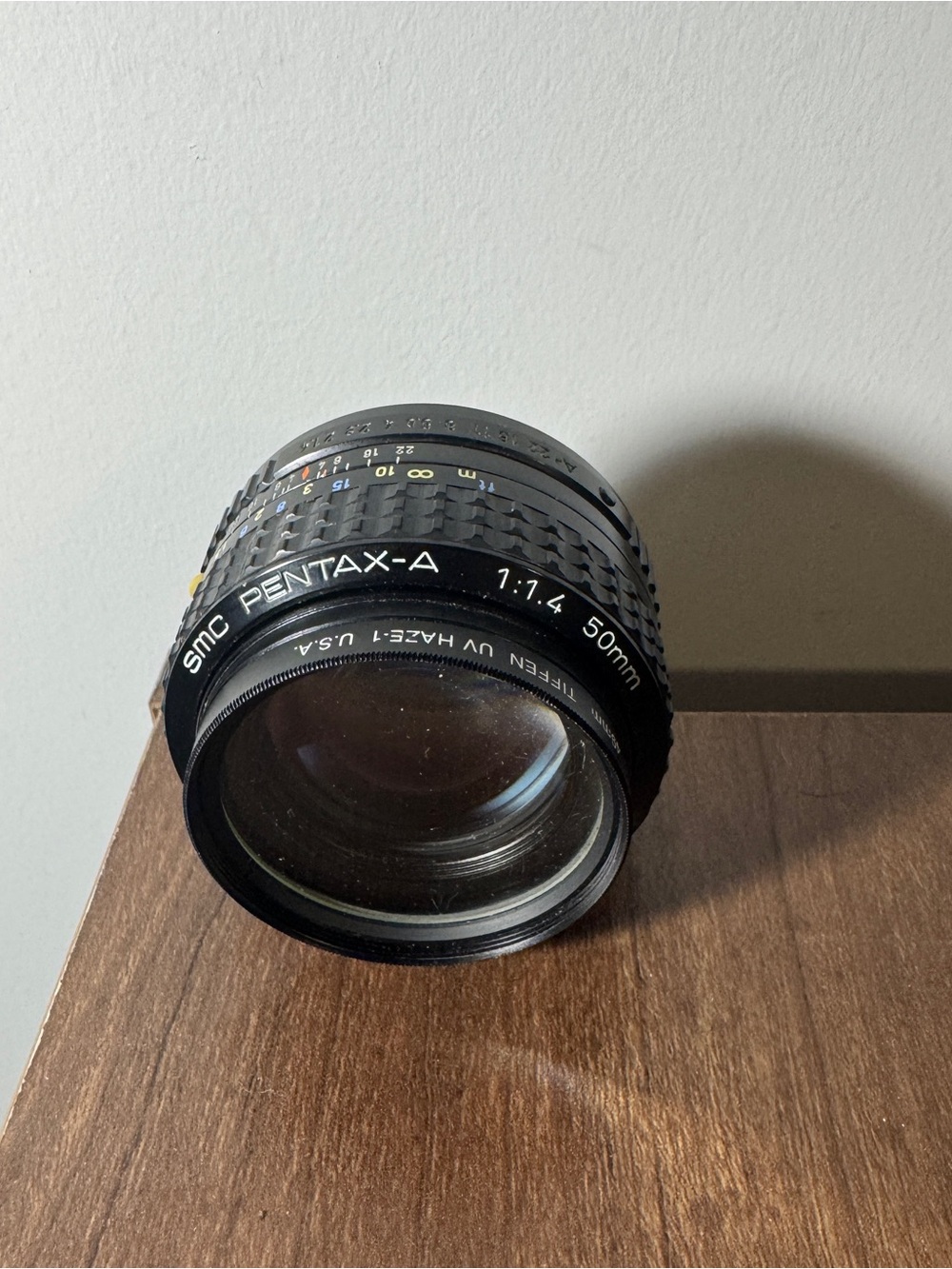 Pentax SMC Pentax-A 50mm f/1.4 Lens - Black